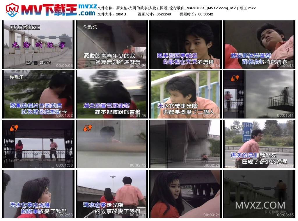 罗大佑-光阴的故事(人物)_国语_流行歌曲_MA307031